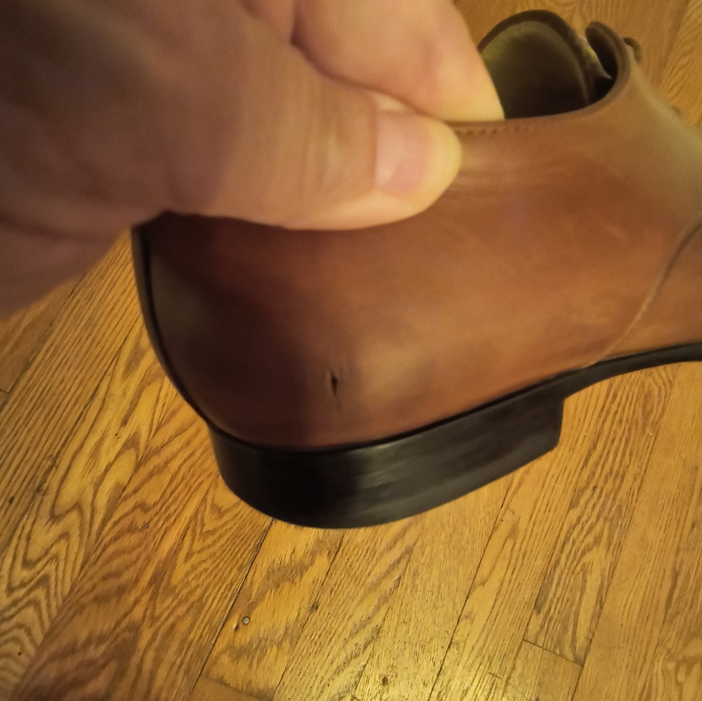 Santoni Cognac Tone Pritchard (Rare) Shoes - Picture 9 of 14